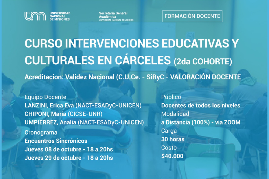 Curso de Formación Docente